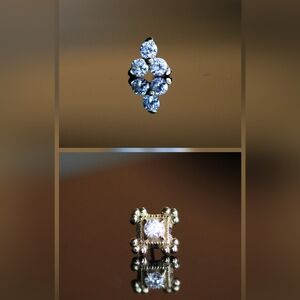 14kt & 18kt YG Threadless Ends